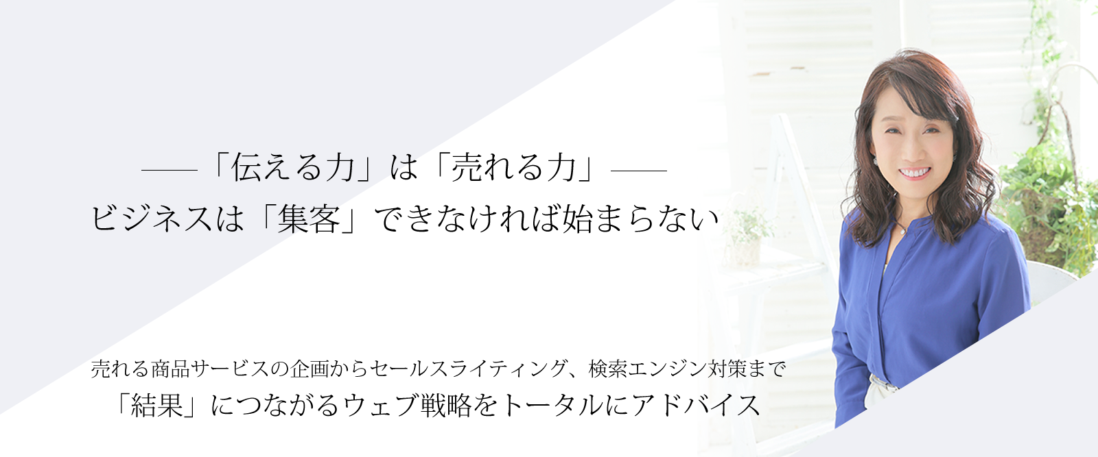 売れる商品企画、検索エンジン対策、セールスライティング、集客コンサルティング